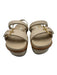 Neil J. Rodgers Shoe Size 39 Beige Leather Slingbacks Gold Hardware Sandals Beige / 39