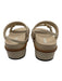 Neil J. Rodgers Shoe Size 39 Beige Leather Slingbacks Gold Hardware Sandals Beige / 39