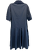 Maison Common Size 42 Navy Blue Cotton & Polyamide Crochet Lace Pockets Dress Navy Blue / 42