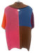 Mukzin Size S Brown, Pink, Multi Cellulose & Polyester Short Sleeve Skirt Set Brown, Pink, Multi / S