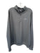 FJ Size XL Gray & Black Polyester Heathered Half Zip Golf Men's Jacket XL