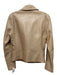 BlankNYC Size S Beige Polyurethane & Polyester Moto Jacket Beige / S