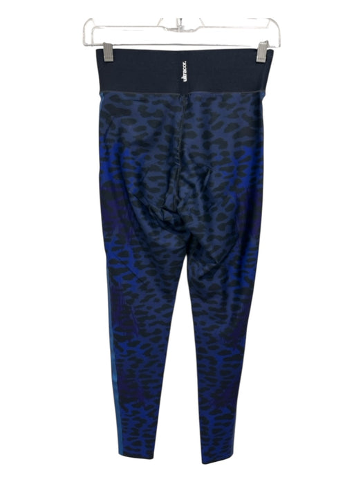 Ultracor Size L Black Nylon Blend Leopard Athletic Leggings Black / L
