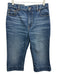 Mother Superior Size 26 Light Wash Cotton Blend Zip & Button Ripped Knee Jeans Light Wash / 26