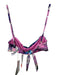 Agua Bendita Size S Pink & Purple Viscose Blend Button Front Pants Set Pink & Purple / S