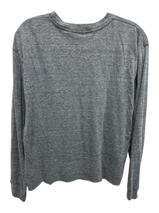 Mother Grey No Fabric Tag Heathered Long Sleeve Top Grey