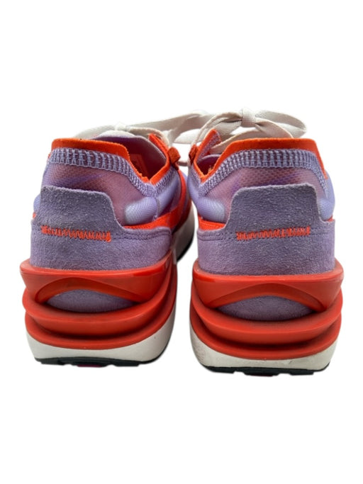 Nike Shoe Size 10.5 Lavendar & Orange Synthetic Mesh lace up Suede Detail Shoes Lavendar & Orange / 10.5