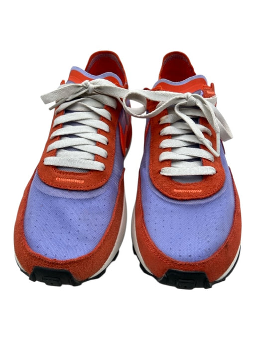 Nike Shoe Size 10.5 Lavendar & Orange Synthetic Mesh lace up Suede Detail Shoes Lavendar & Orange / 10.5