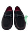 Ferragamo Shoe Size 8 Navy & Red Suede Solid Dress Driver Men's Shoes Navy & Red / 8