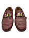 Bally Shoe Size 9 Red Crocodile Embossed Loafer Men's Shoes Red / 9