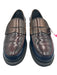 Tods Shoe Size 7 AS IS Blue & Brown Leather Loafer Men's Shoes Blue & Brown / 7
