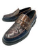 Tods Shoe Size 7 AS IS Blue & Brown Leather Loafer Men's Shoes Blue & Brown / 7