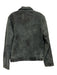 John Varvatos Size 48 Gray Leather Washed Trucker Men's Jacket Gray / 48