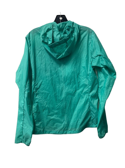 Patagonia Size M Teal Polyamide Zip Up Windbreaker Chest Pocket Jacket Teal / M