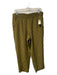Elevenses Size 8P Olive Green Viscose Pull on Elastic Waist pocket Pants Olive Green / 8P