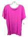 Pilcro Size S Hot pink Cotton Heathered Scoop Neck Short Sleeve Back Slit Top Hot pink / S