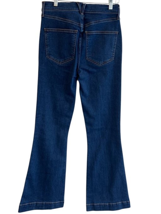 Veronica Beard Size 26 Medium dark wash Cotton Blend High Rise Flare Jeans Medium dark wash / 26