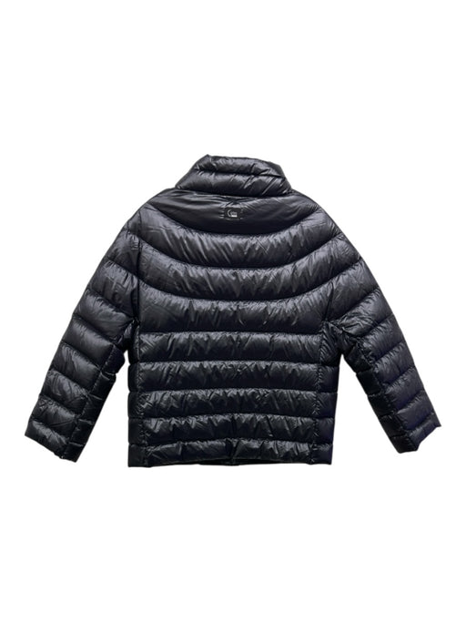 Cotes of London Size Large Black Nylon Long Sleeve Duck Down Filling Jacket Black / Large