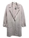 Theory Size Medium Light Pink Wool & Cashmere One Button Lapel Pockets Coat Light Pink / Medium