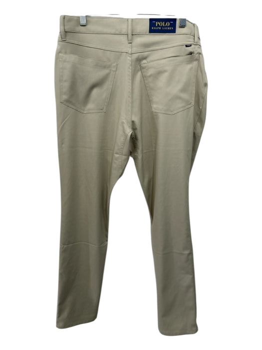 Polo NWT Size 32 Tan Synthetic Solid Khakis Men's Pants Tan / 32
