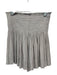 Koch Size 3 Grey Polyester Smocked High Waist Skirt Grey / 3