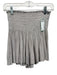 Koch Size 3 Grey Polyester Smocked High Waist Skirt Grey / 3