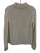 J. Crew Size XXS Cream White Polyamide & Wool Knit Design Mock Neck Sweater Cream White / XXS