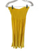 Ramy Brook Size XS Yellow Polyester Strapless Smocked Back Gown Yellow / XS