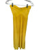 Ramy Brook Size XS Yellow Polyester Strapless Smocked Back Gown Yellow / XS