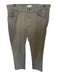 Peter Millar Size 33/32 Grey Cotton Blend Belt Loops Khakis Men's Pants Grey / 33/32
