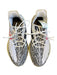 YEEZY Shoe Size 11 Black & White Synthetic Zebra Rubber Sole Slippers Black & White / 11