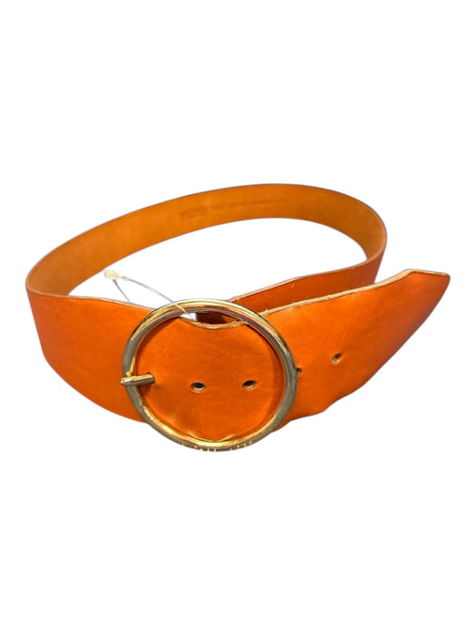 Michael Kors Brown Leather Silver Hardware Belts Brown / M
