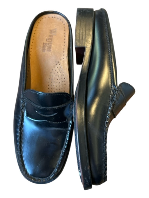 Weejuns Shoe Size 8 Dark Brown Leather Open Back Loafers Dark Brown / 8