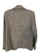ASTR Size M Brown & Gray Wool Blend Long Sleeve Houndstooth Buttons Jacket Brown & Gray / M