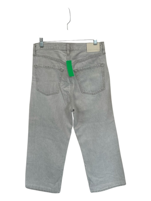 Citizens of Humanity Size 27 Light Gray Cotton High Waist Button Fly Jeans Light Gray / 27
