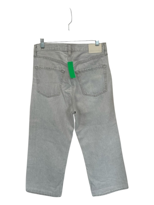 Citizens of Humanity Size 27 Light Gray Cotton High Waist Button Fly Jeans Light Gray / 27