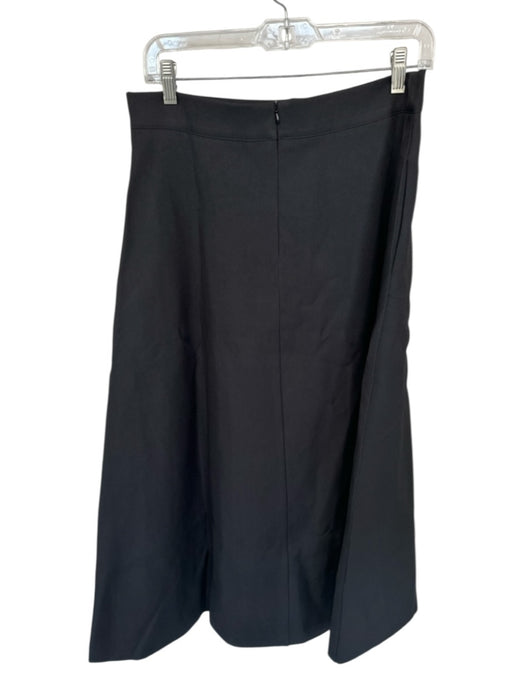 Sunfere Size L Black & Purple High Waist Flower Application Maxi Skirt Black & Purple / L