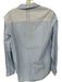 Equipment Size S Blue & White Cotton Long Sleeve Striped Button Down Top Blue & White / S