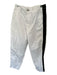 Rag & Bone Size 25 White & Navy Cotton Mid Rise Side Stripe Pants White & Navy / 25