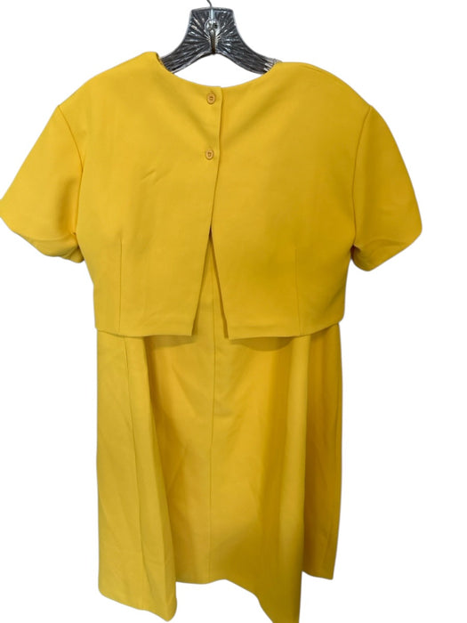 Sunfere Size M Yellow & Purple Sleeveless Flower Application Maxi Skirt Set Yellow & Purple / M