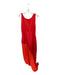 Peppermayo Size M Tomato Polyester Sleeveless Slit Low Back Gown Tomato / M
