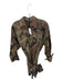 Marissa Webb Size M Brown & Green Cotton Long Sleeve Camo Button Down Dress Brown & Green / M