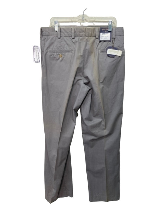 Bills Khakis NWT Size 35 Gray Cotton Blend Solid Khakis Men's Pants 35