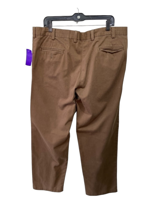 Bills Khakis Size 36 Brown Cotton Blend Solid Khaki Men's Pants 36