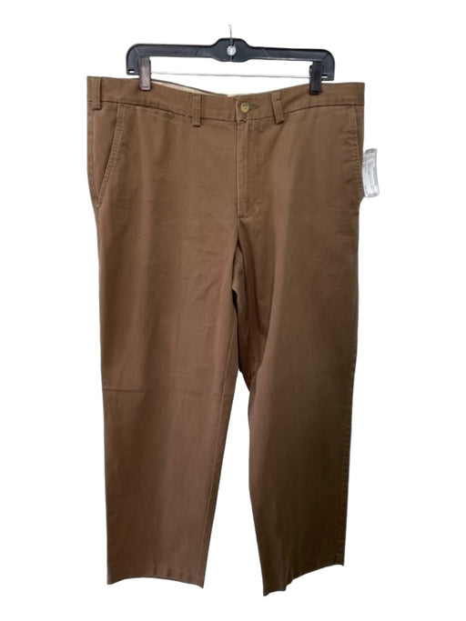 Bills Khakis Size 36 Brown Cotton Blend Solid Khaki Men's Pants 36