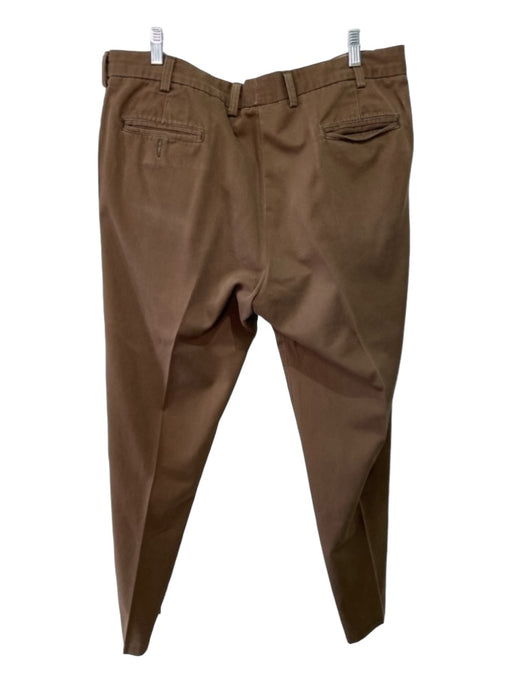 Bills Khakis Size 36 Brown Cotton Blend Solid Khaki Men's Pants 36