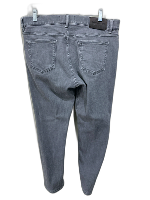 Zegna Size 34 Gray Cotton Blend Washed Jean Men's Pants Gray / 34