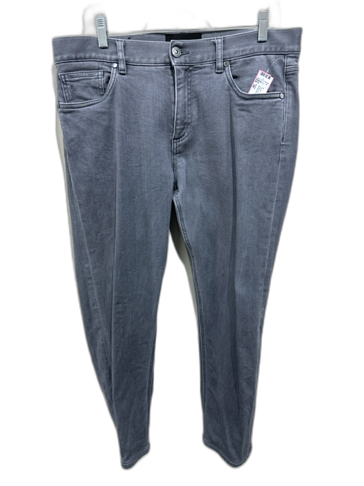 Zegna Size 34 Gray Cotton Blend Washed Jean Men's Pants Gray / 34