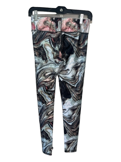 Terez Size S Gray & multi Polyester Blend Abstract Elastic Waist Ankle Leggings Gray & multi / S