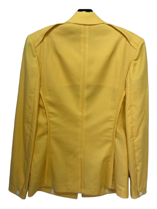 Rag & Bone Size 2 Yellow Wool Blend Blazer Single Button Jacket Yellow / 2